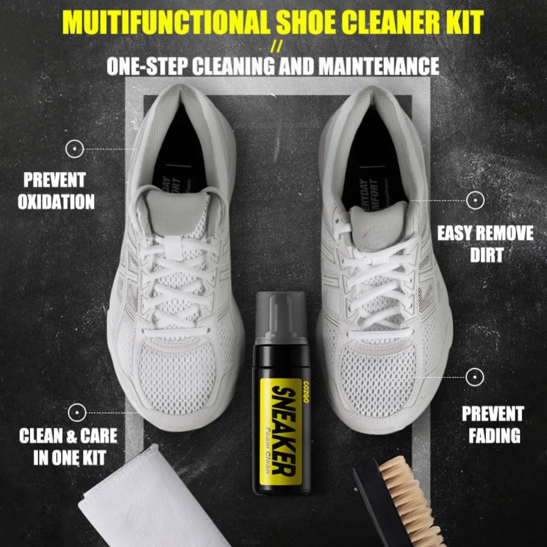 150ML Water-Free Foam Sneakers - Sneaker Care Suede ulasan dan harga