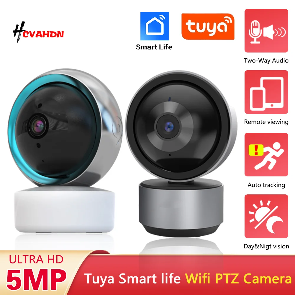 Smart Life 5MP WiFi IP Camera  - Sneakers Er ulasan dan harga