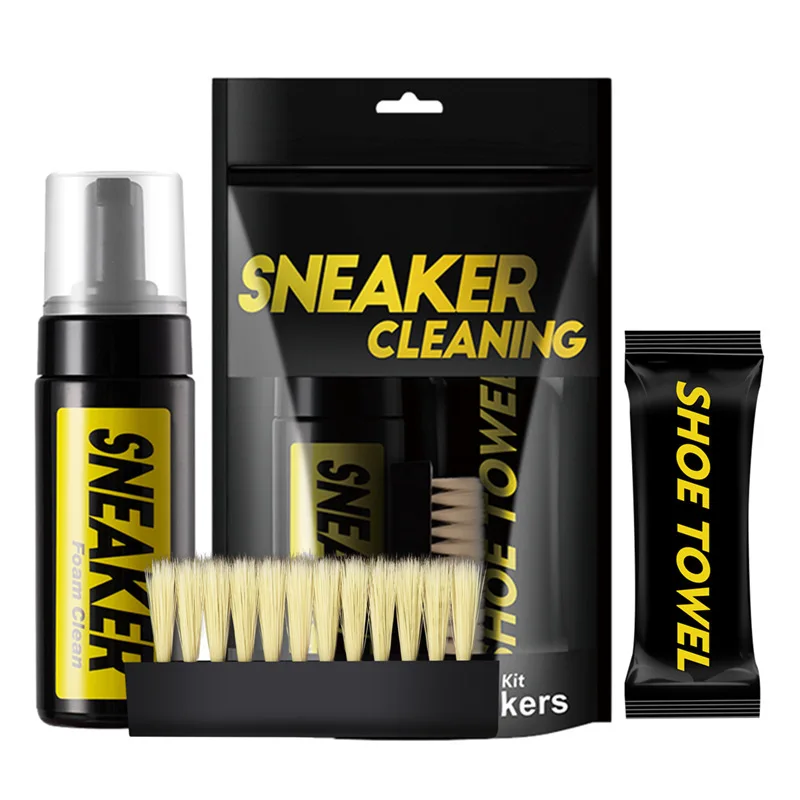 1 set Shoes Cleaner foam dry c - White Sneaker Care Kit ulasan dan harga