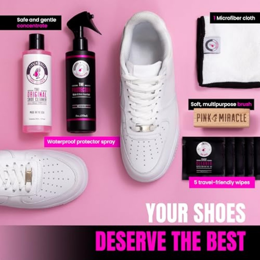 Pink Miracle Shoe Care Kit - I - Sneaker Care Cleaner ulasan dan harga