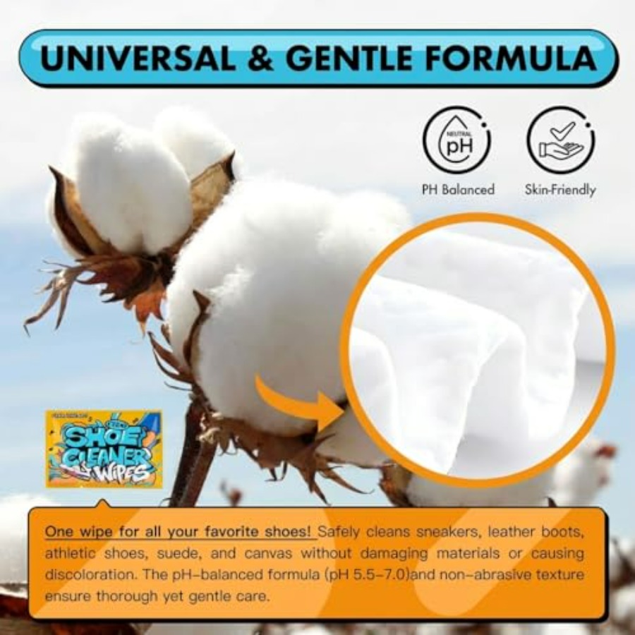 Shoe Cleaner Wipes, Shoe Clean - Sneaker Care Cleaner ulasan dan harga