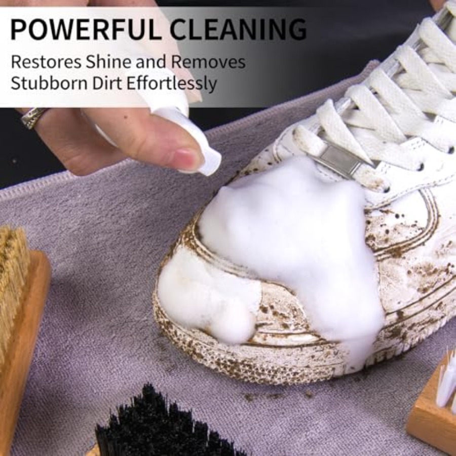 Shoe Cleaner Kit for Sneaker - - White Sneaker Care Kit ulasan dan harga