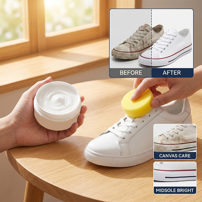 YUNLIWEI Waterless White Shoe  - Sneaker Care Cleaner ulasan dan harga