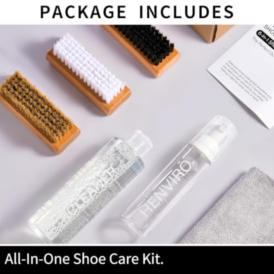 Shoe Cleaner Kit for Sneaker - - White Sneaker Care Kit ulasan dan harga