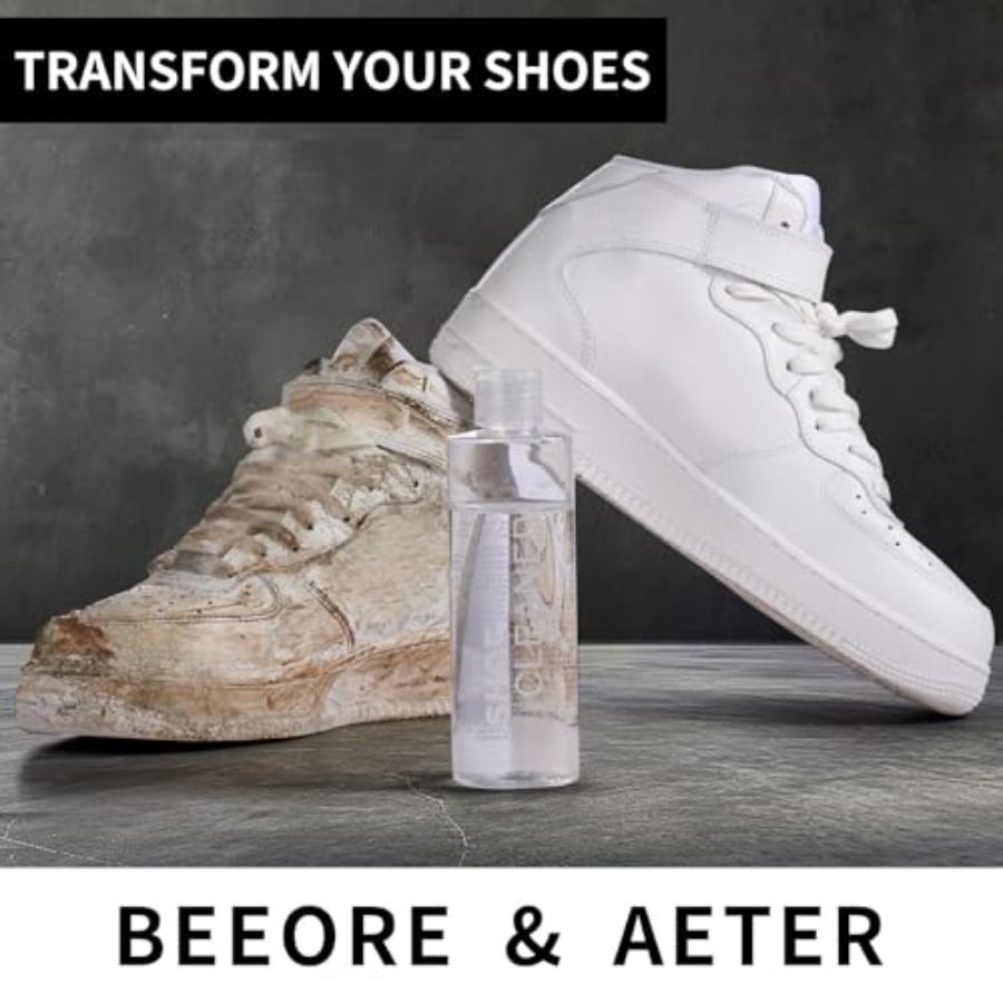 Shoe Cleaner Kit for Sneaker - - White Sneaker Care Kit ulasan dan harga