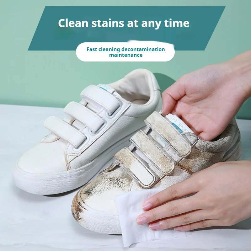 Portable No-Rinse Shoe Cleanin - White Sneaker Care Kit ulasan dan harga